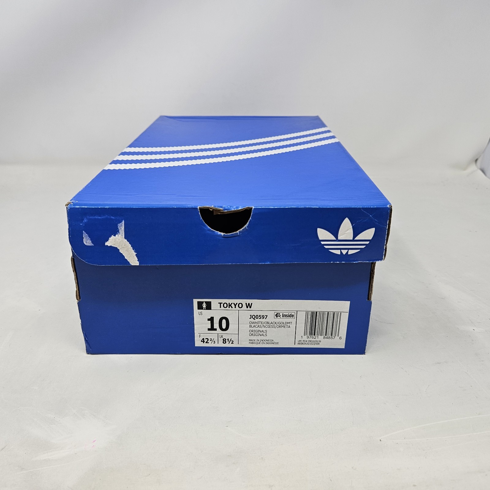 Adidas Tokyo ‘Off White Gold’ Casual Leather Sneakers / JQ0597 / Women’s Size 10