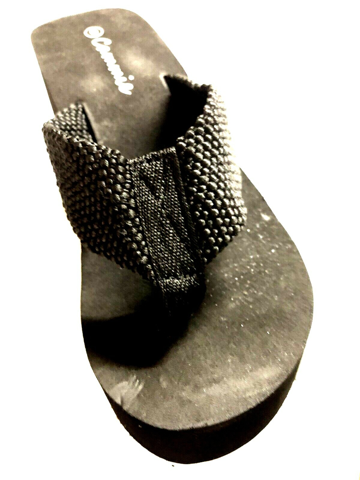 girl & women’s Eva high heel platform wedge flip – flops sandals