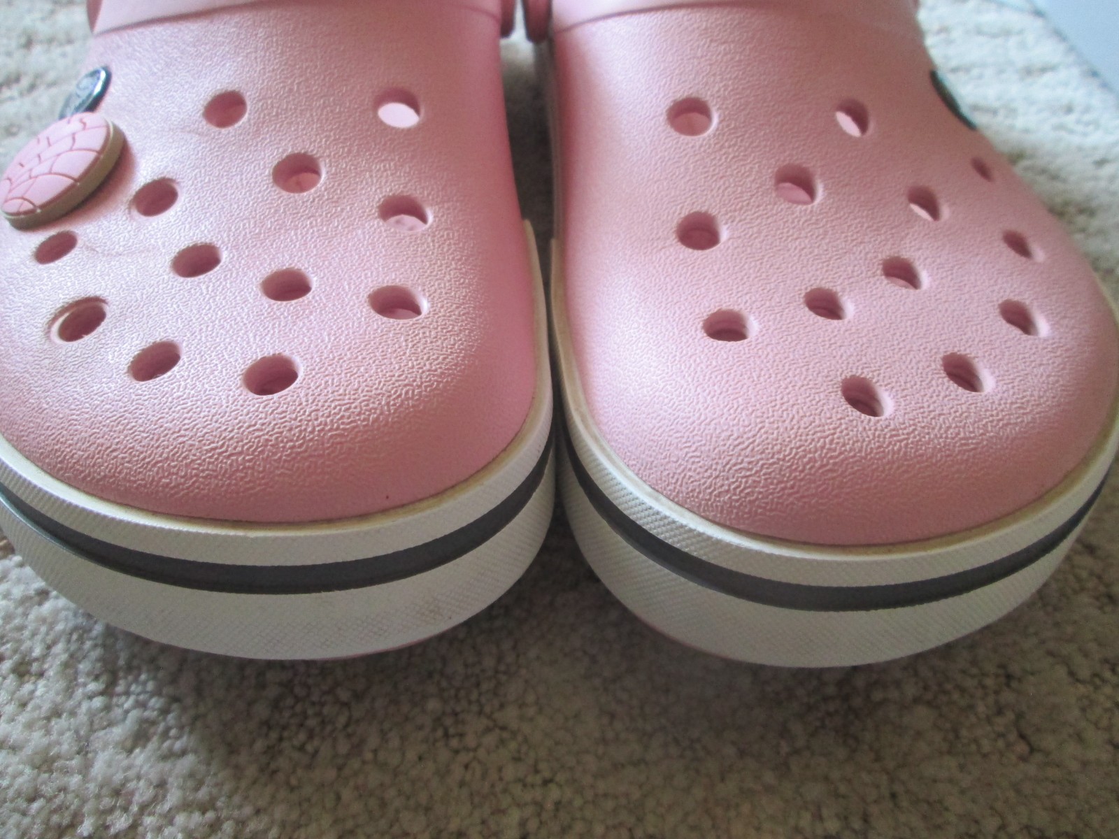 Crocs Lt Pink Women’s 7 Men’s 9 Baya Band Classic Comfort Clogg Slingback Shoes