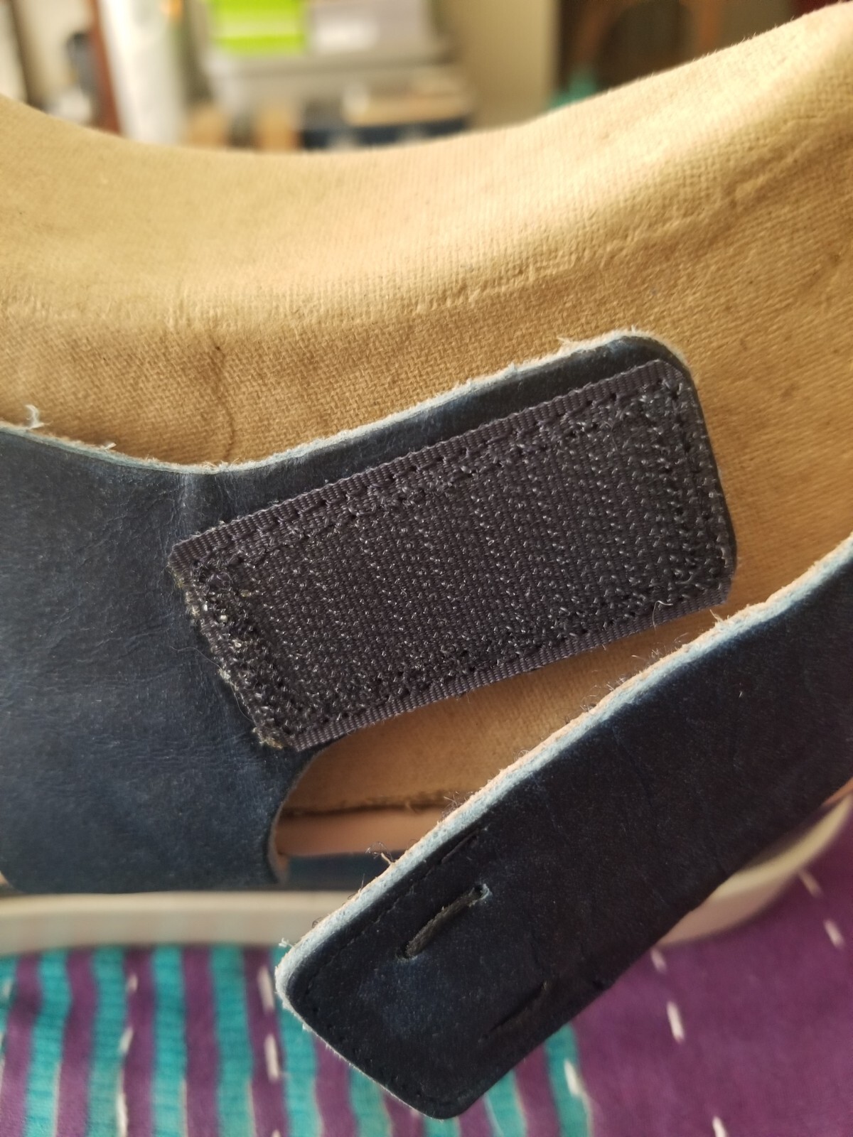 Womens ECCO Touch Sandal Plateau Sz 10-10.5 Indigo New In Box Danish Design