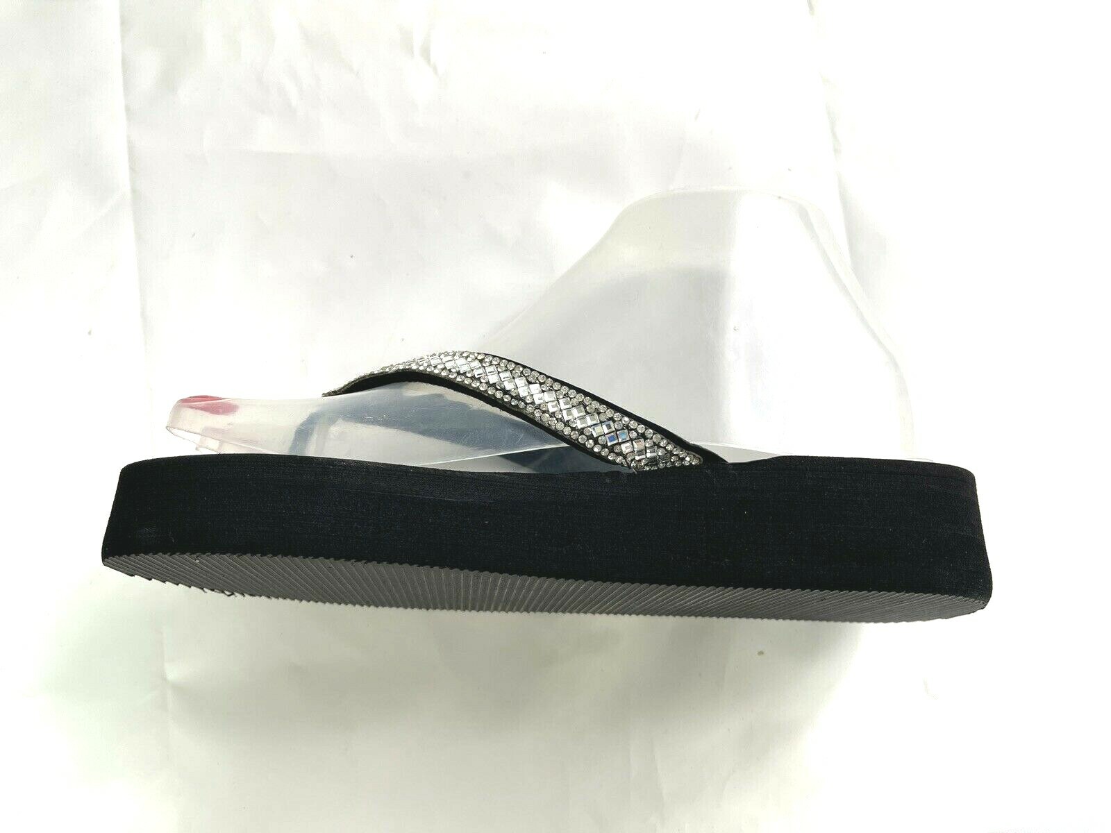 CAMMIE Women 1.25″ Wedge Platform jewelry Flip Flops Sandals Shoes on sales