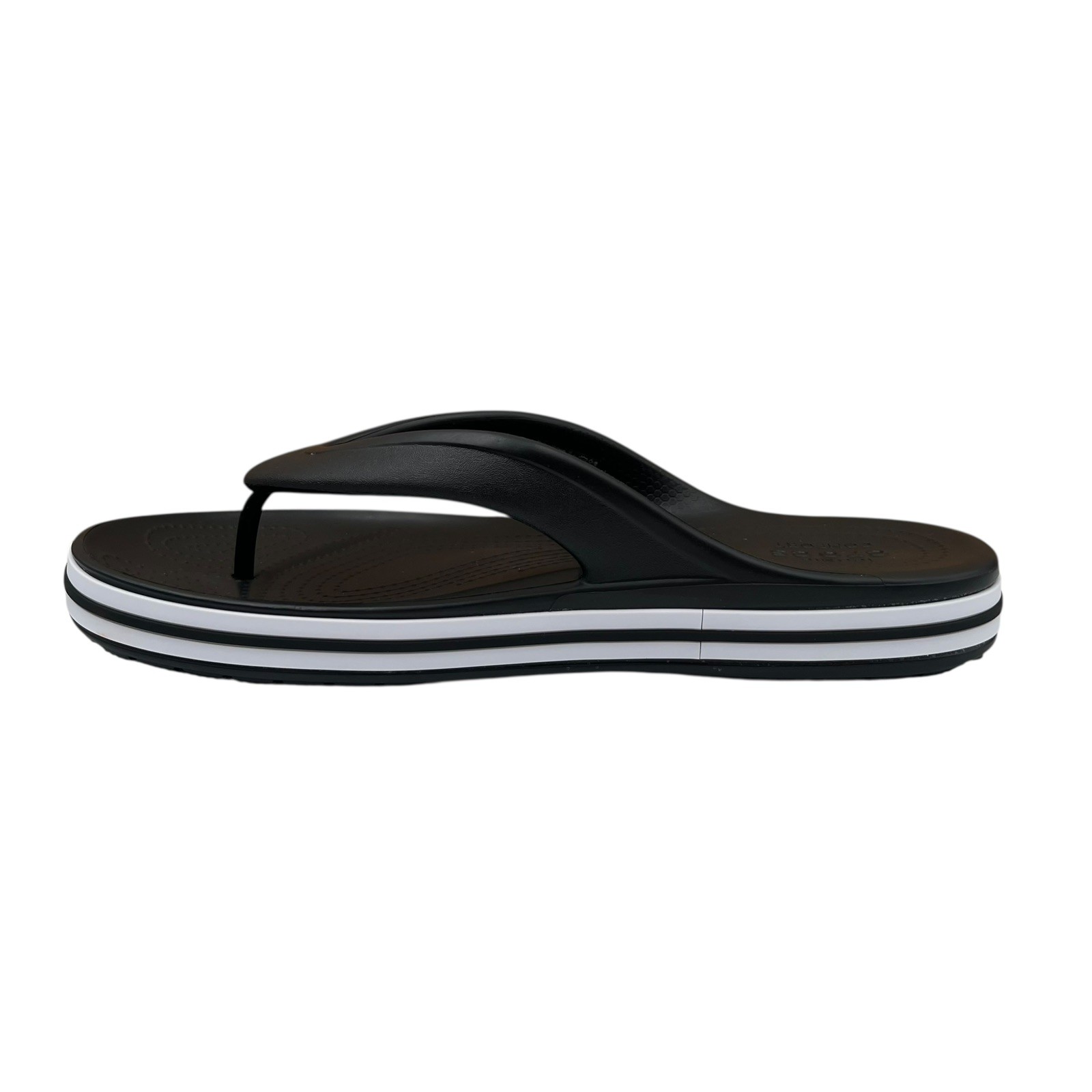 Crocs Bayaband Women’s Flip Flop Sandals Size 9 Black Water Friendly Lightweight