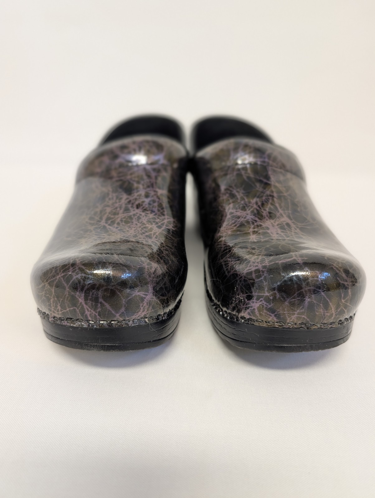 Dansko Professional Women’s Leather Clogs Slip Resistant Abstract EU 39 US 8.5