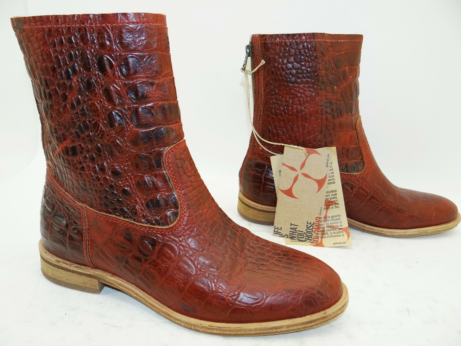 Goldmud Colon shoes boots winter ankle boots women’s leather size 37 New