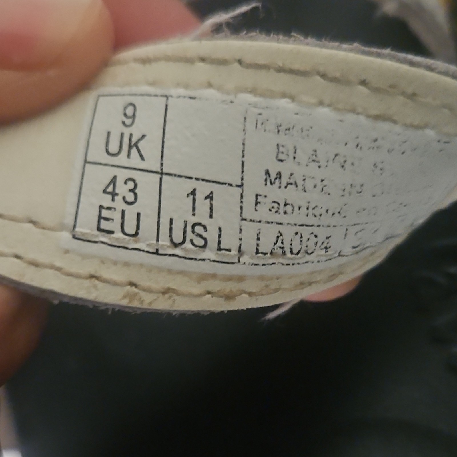 Dr. Martens Black and White Sandals size 11 BNWOT see all photos