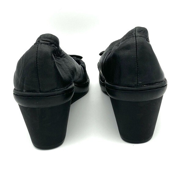Steve Madden Randii Ballet Wedges Women’s Size 10 Retro Y2K Goth Witchy Leather