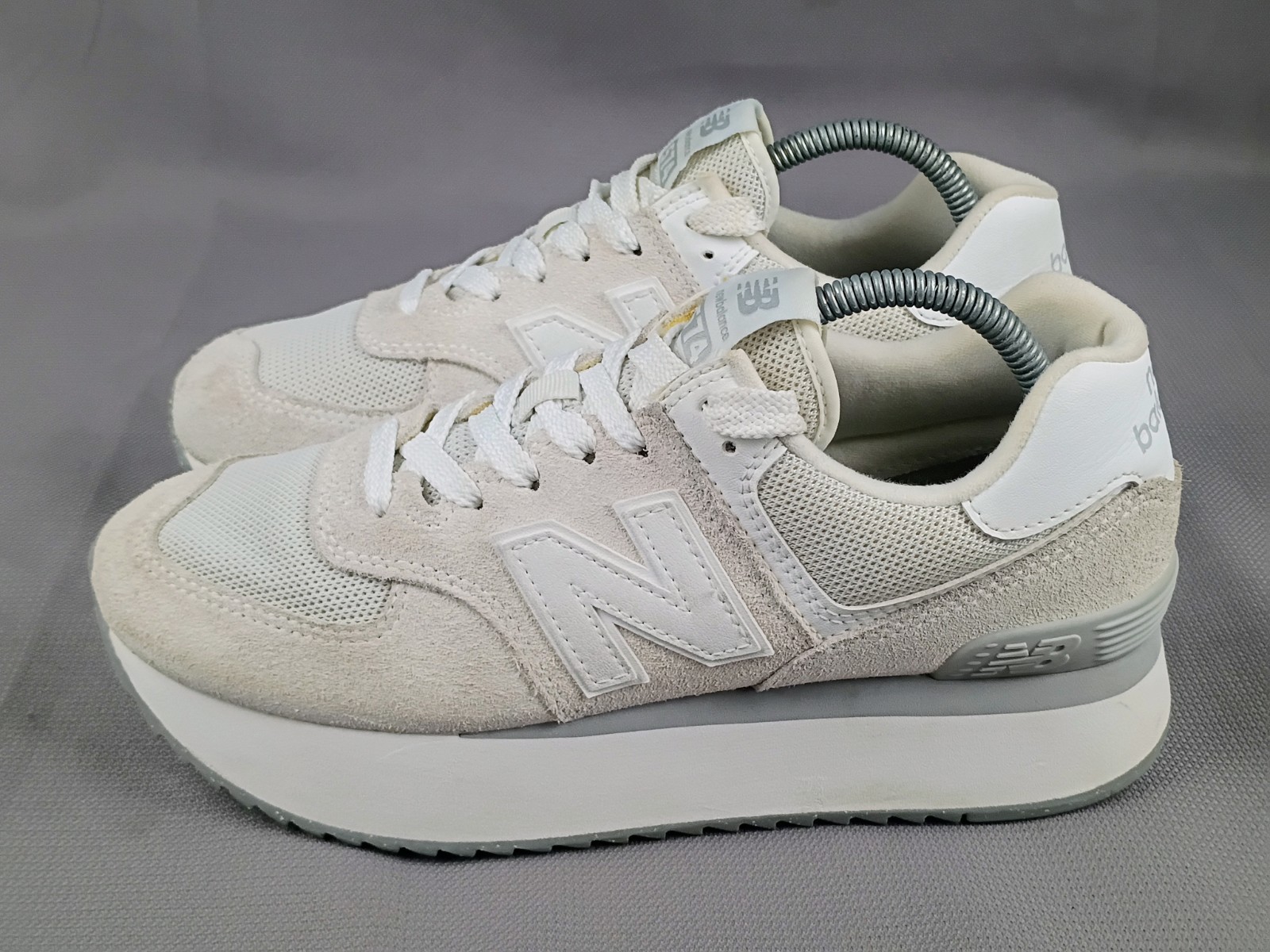 New Balance 574 Reflection Women Shoe Sz 10.5 Platform Chunky Sole Casual Street