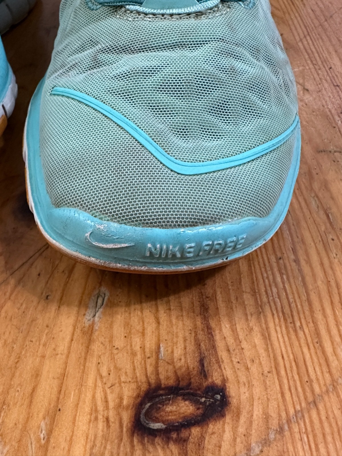 Nike Free Fit 2 Sneaker Running Mint Green Training size 8