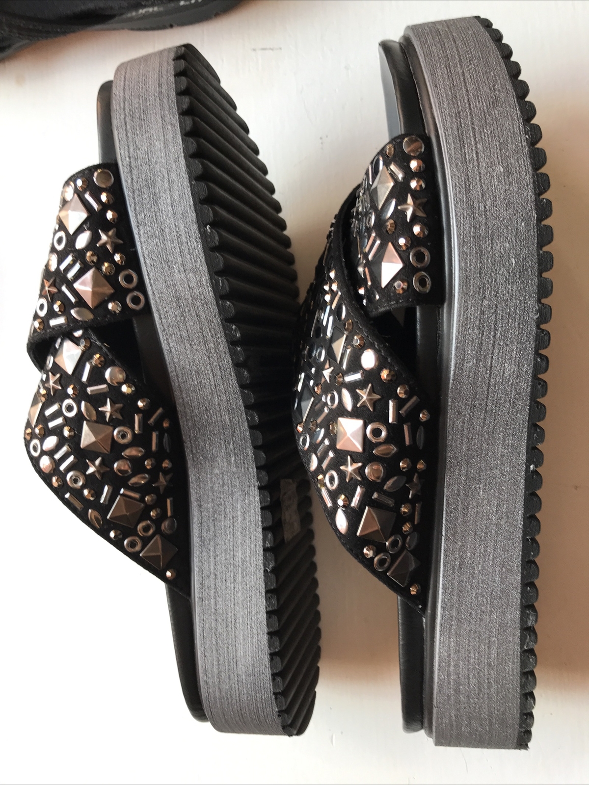 Café Noir Platform They are Perfect Condition,little use.leather, Size 6.5(37)