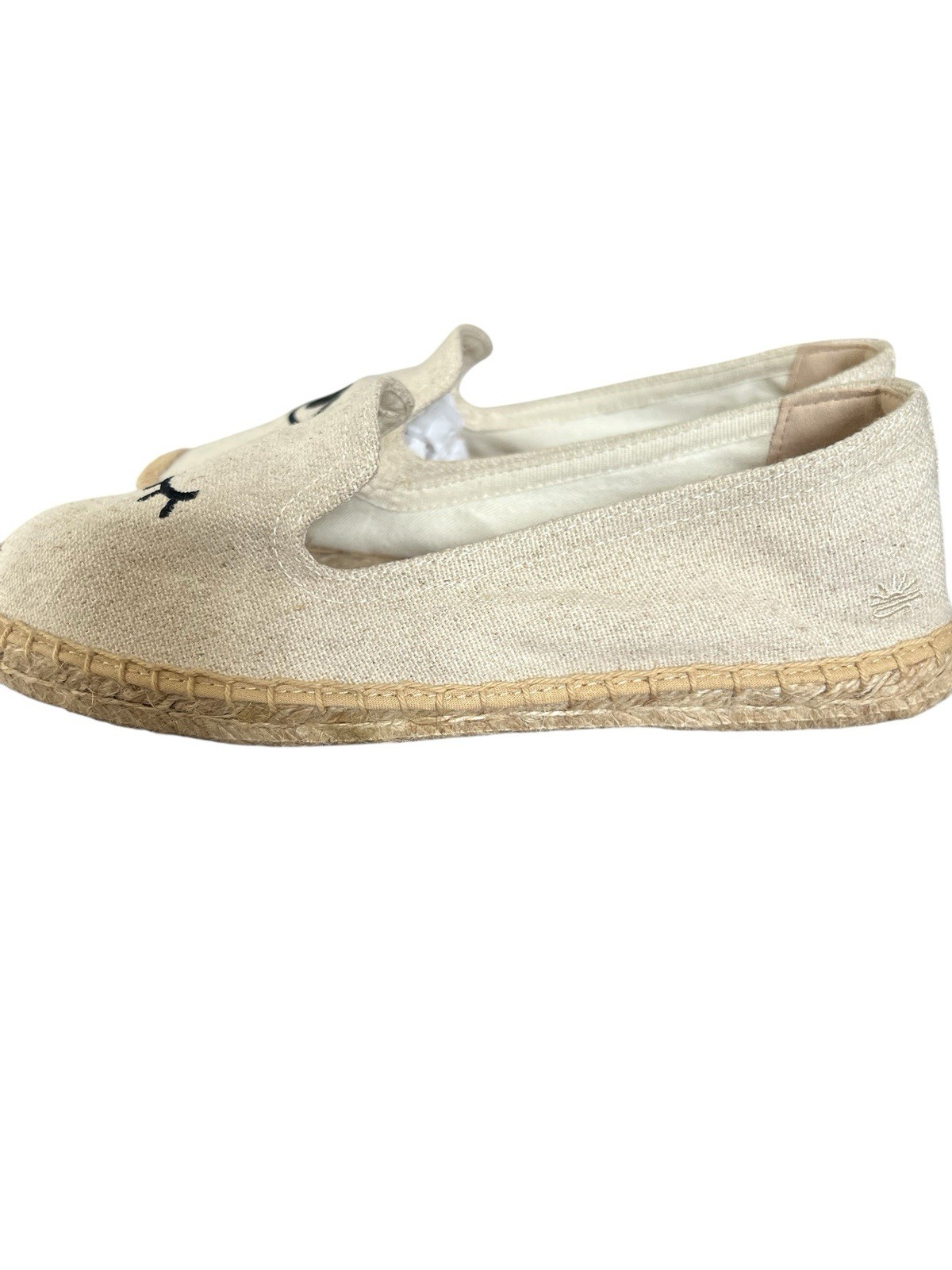 Saludos Wink Espadrilles Women’s 7-7.5-Organic Cotton-Handcrafted-Eco Friendly