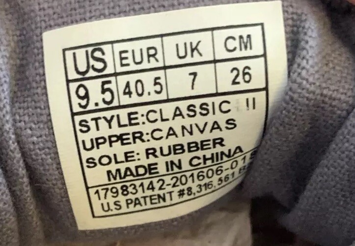Gotta Flurt Women’s Size 9.5 Grey &White Solid Color Cap Toe New Sneakers