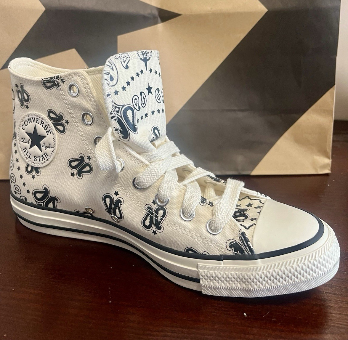 Converse Chuck Taylor All Star Paisley High Top Canvas Sneakers A15810F