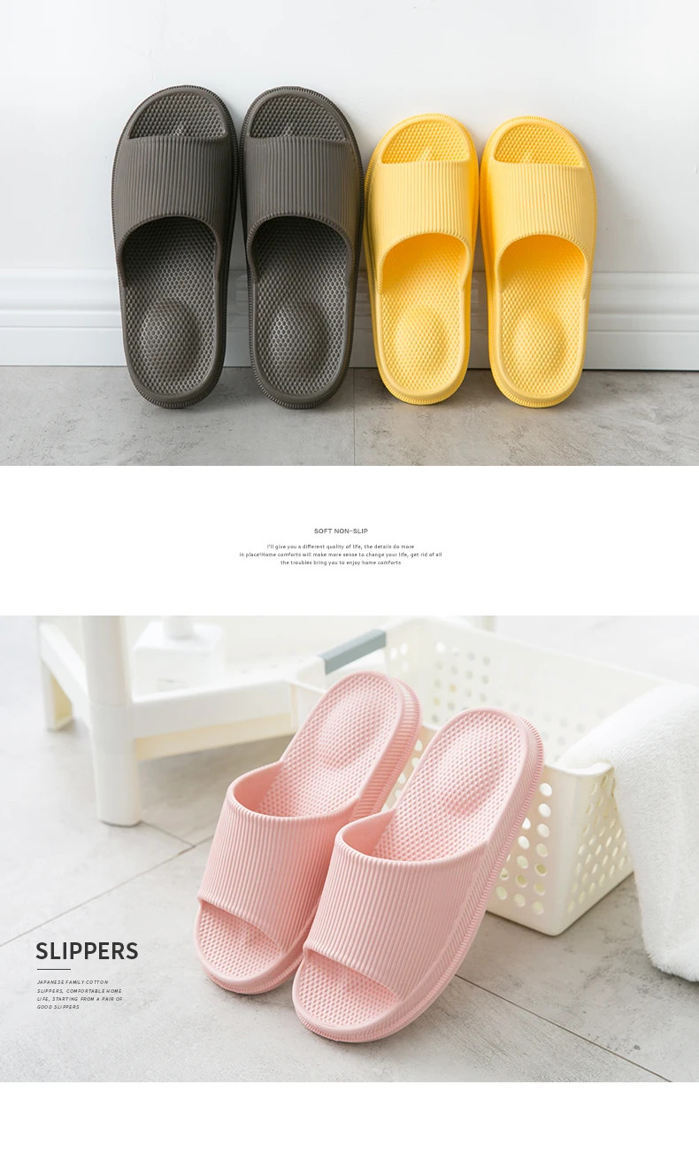 Massage Women Non-slip Slippers Beach EVA Indoor Sandals Lightweight Comfortable