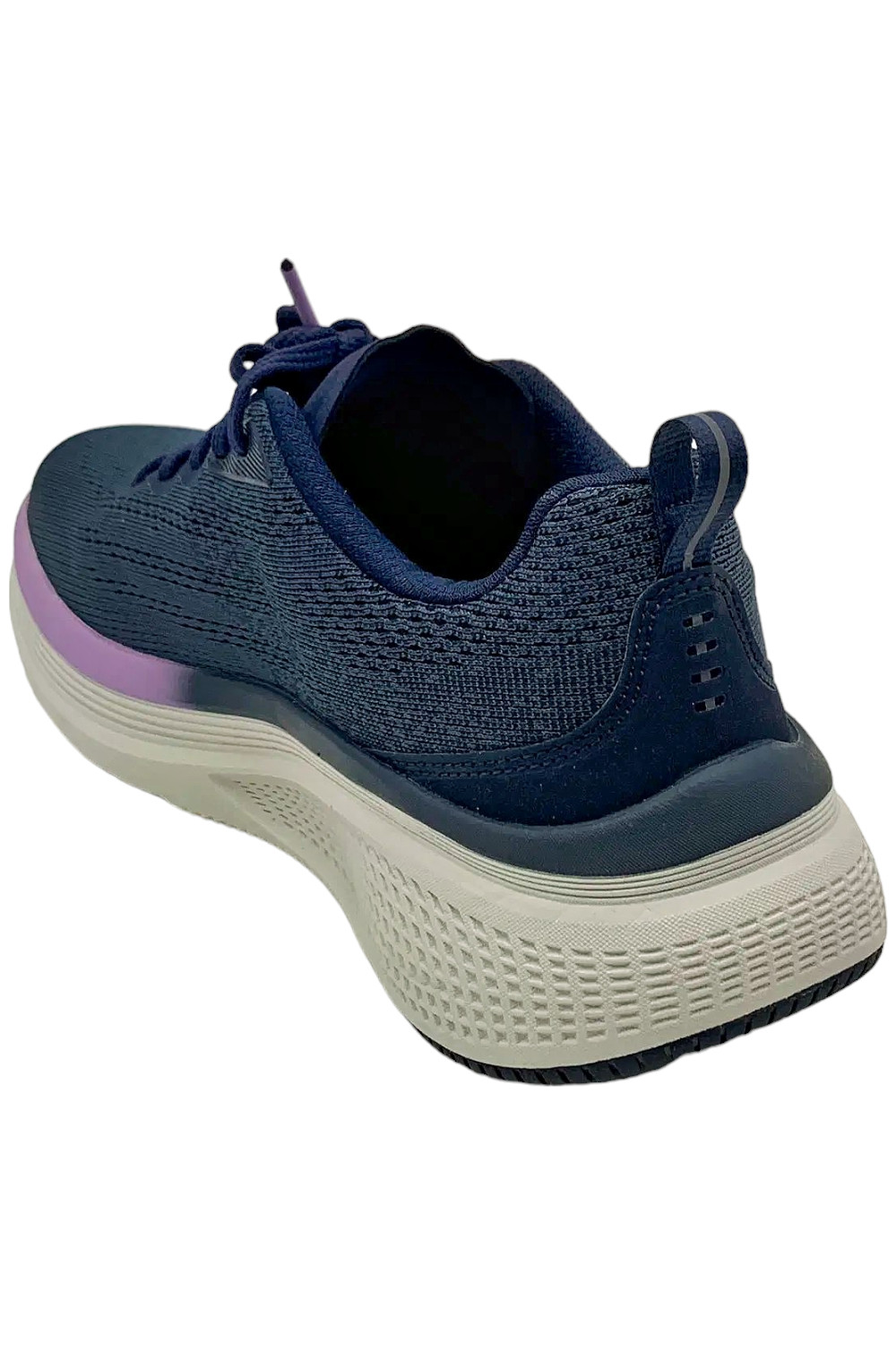 Skechers Women’s GO Run 2.0 Elevate Ombre Sneakers Navy/Lavender