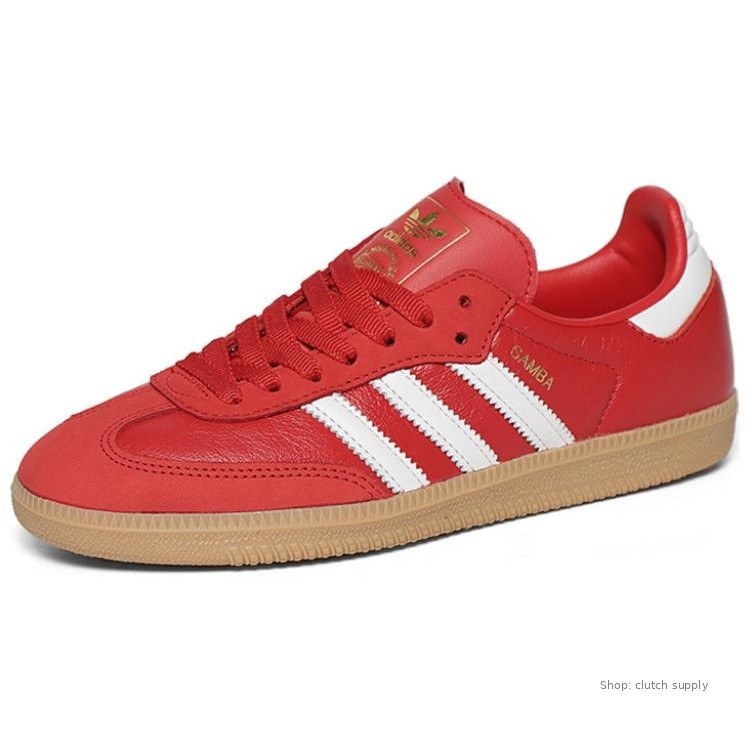 IE6524 adidas originals SAMBA OG Red Women Shoes Sneakers
