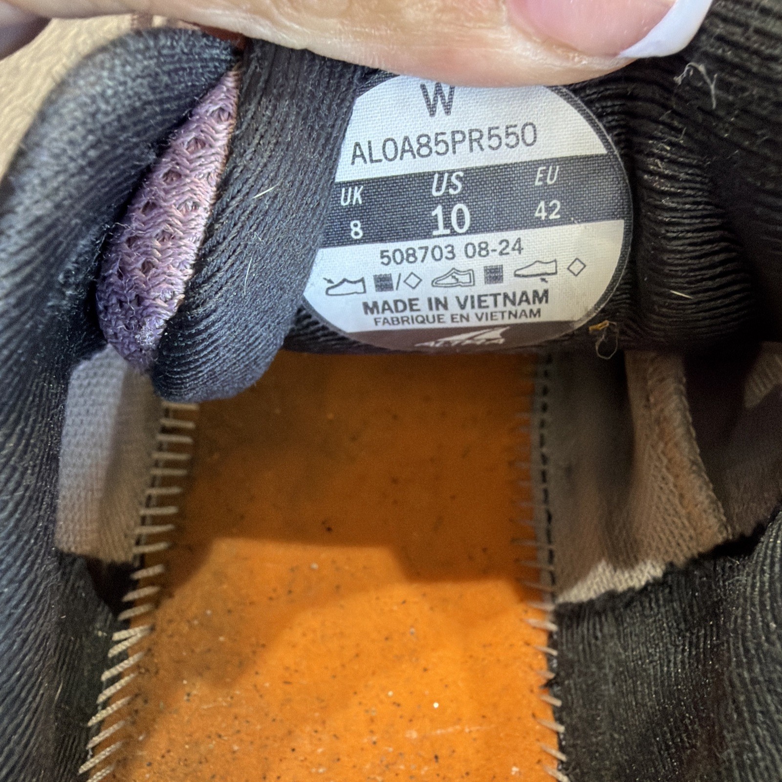 Altra Lone Peak 9 Purple Trail Shoes AL0A85PR550 Women’s Size 10
