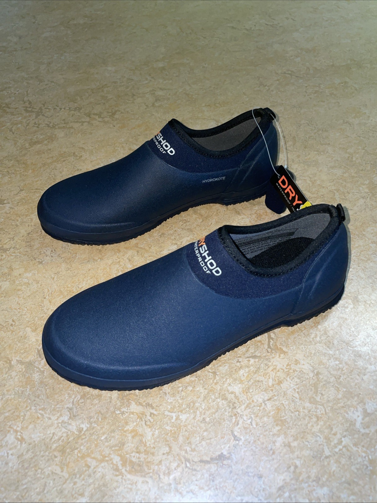DryShod Waterproof Insulated Breathable Shoes Women’s 7 NWT Navy Blue Neoprene