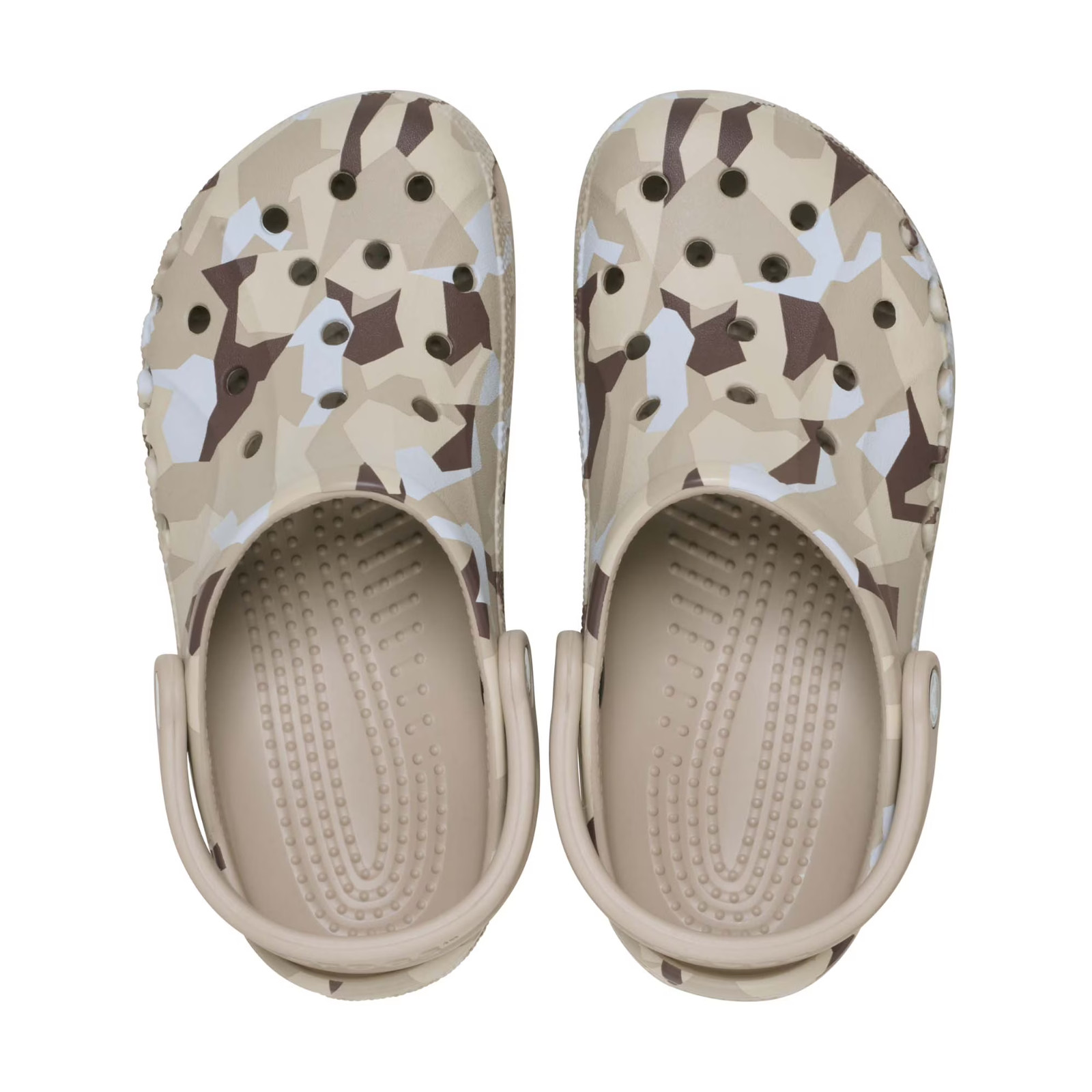 BIG SALE@ Crocs Adult Unisex Baya Clog, Comfort Lightweight, Cobblestone/White