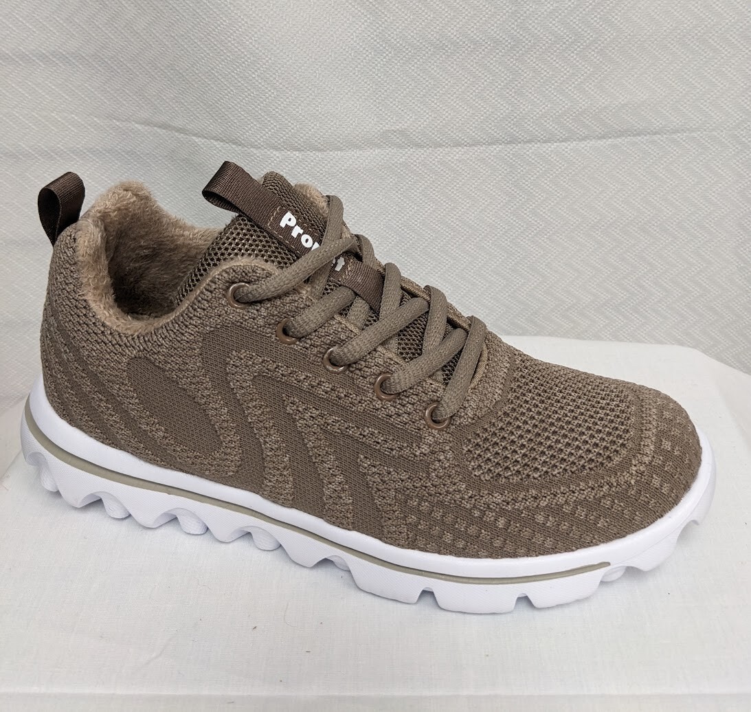 PROPET WAT132M TRAVELACTIV ALLAY GUNSMOKE (BEIGE) LIGHTWEIGHT SNEAKER 7 NARROW
