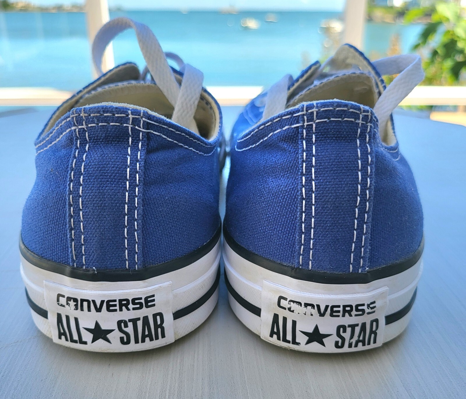 Converse Unisex Adults CTAS OX Sneakers Blue 151177F Low Top Lace Up M7 W9