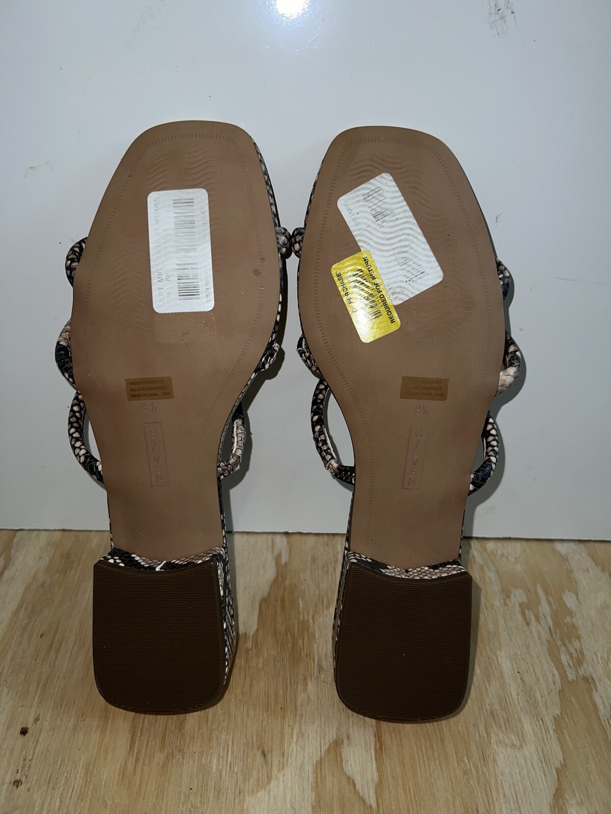 Steven By Steve Madden Womens HADES Slip On Flat Slide Sandals 8.5