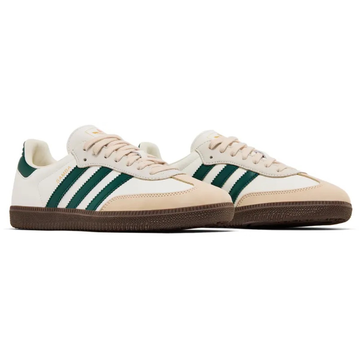 adidas Samba Off White Collegiate Green JR8843 Women’s New