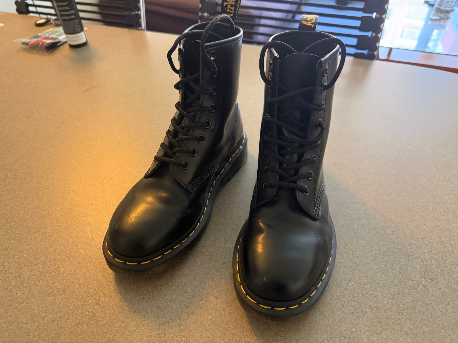 Dr. Martens 1460 Women’s Combat Boots – Black, US 7