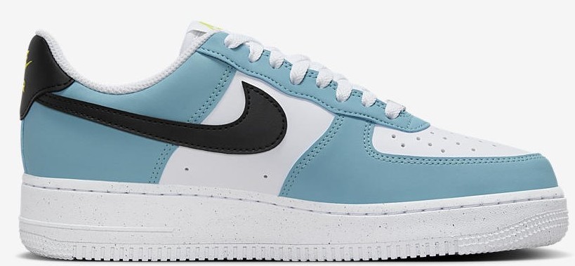 Women’s Nike Air Force 1 ’07 Next Nature Denim Trq/Bk-Wt-Cybr (HJ9571 400)