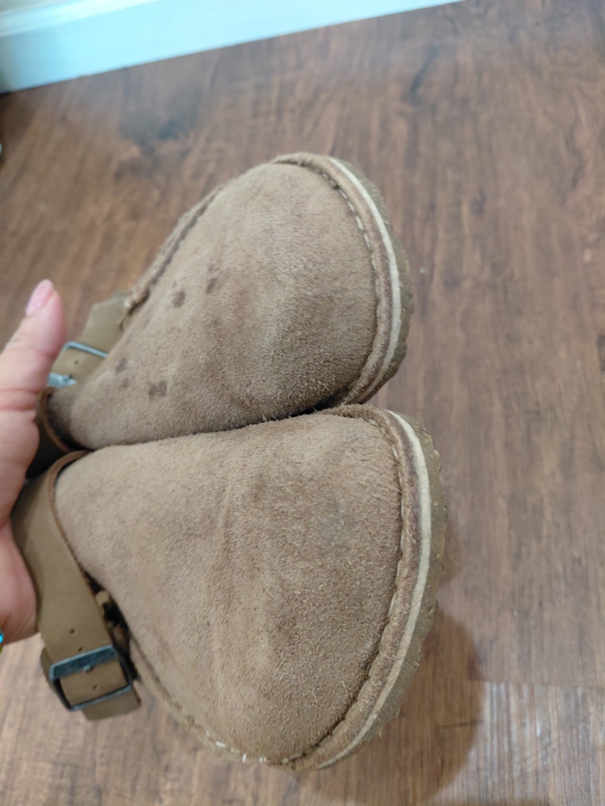 Birkenstock Lutry Premium Slip On Walking Clogs Taupe Women Size 39EU 8US Narrow