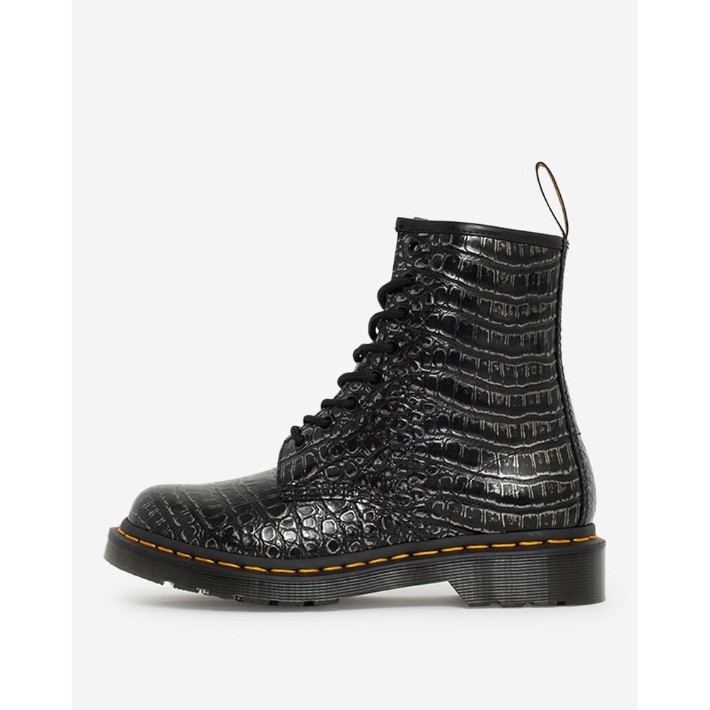 NEW Dr. Martens 1460 Croc Emboss Leather Boots Women’s 7 – 27249029