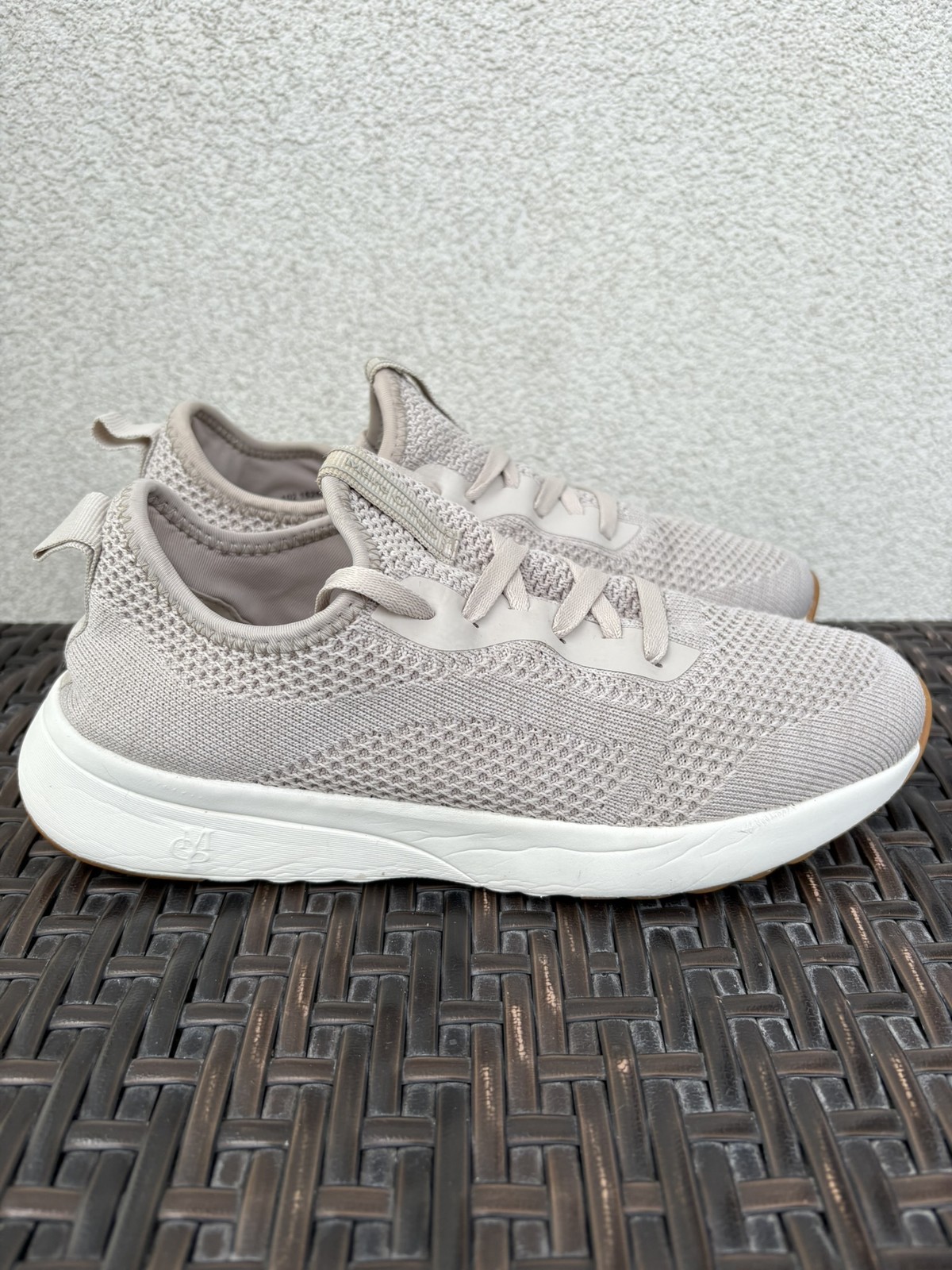 Marc O’Polo Women’s Beige Knitted Trainers Size 37