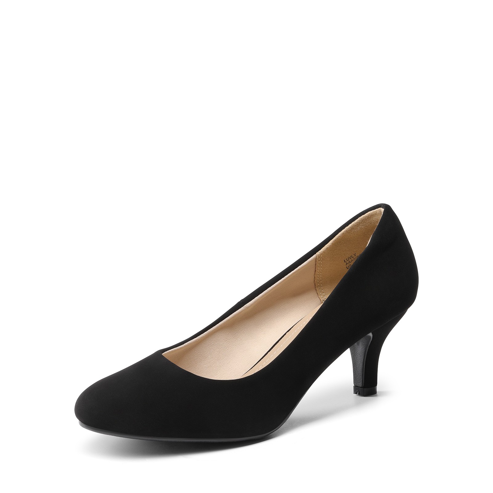 Women Slip On Dress Pumps 2.5 inch Kitten Heels Party Work Office Wedding Pumps