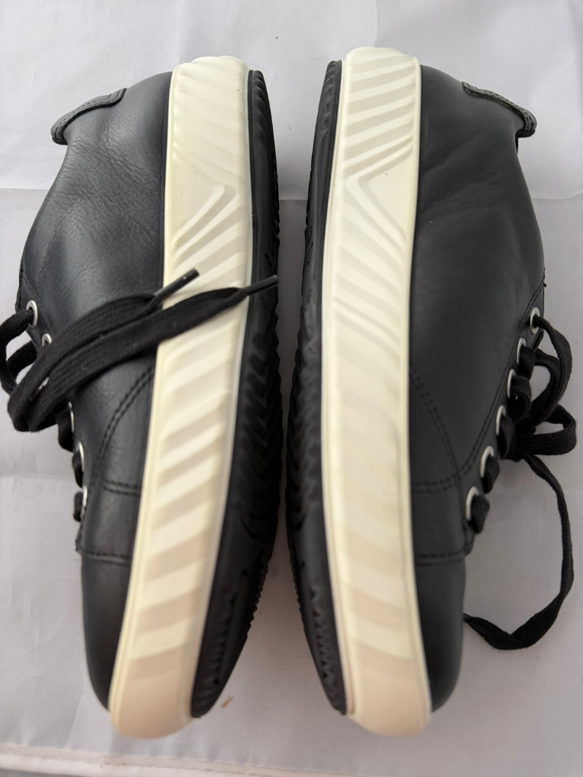 Ara Women’s Alexandria Shoe Sneaker- Black Leather, Size Women 6 NEW