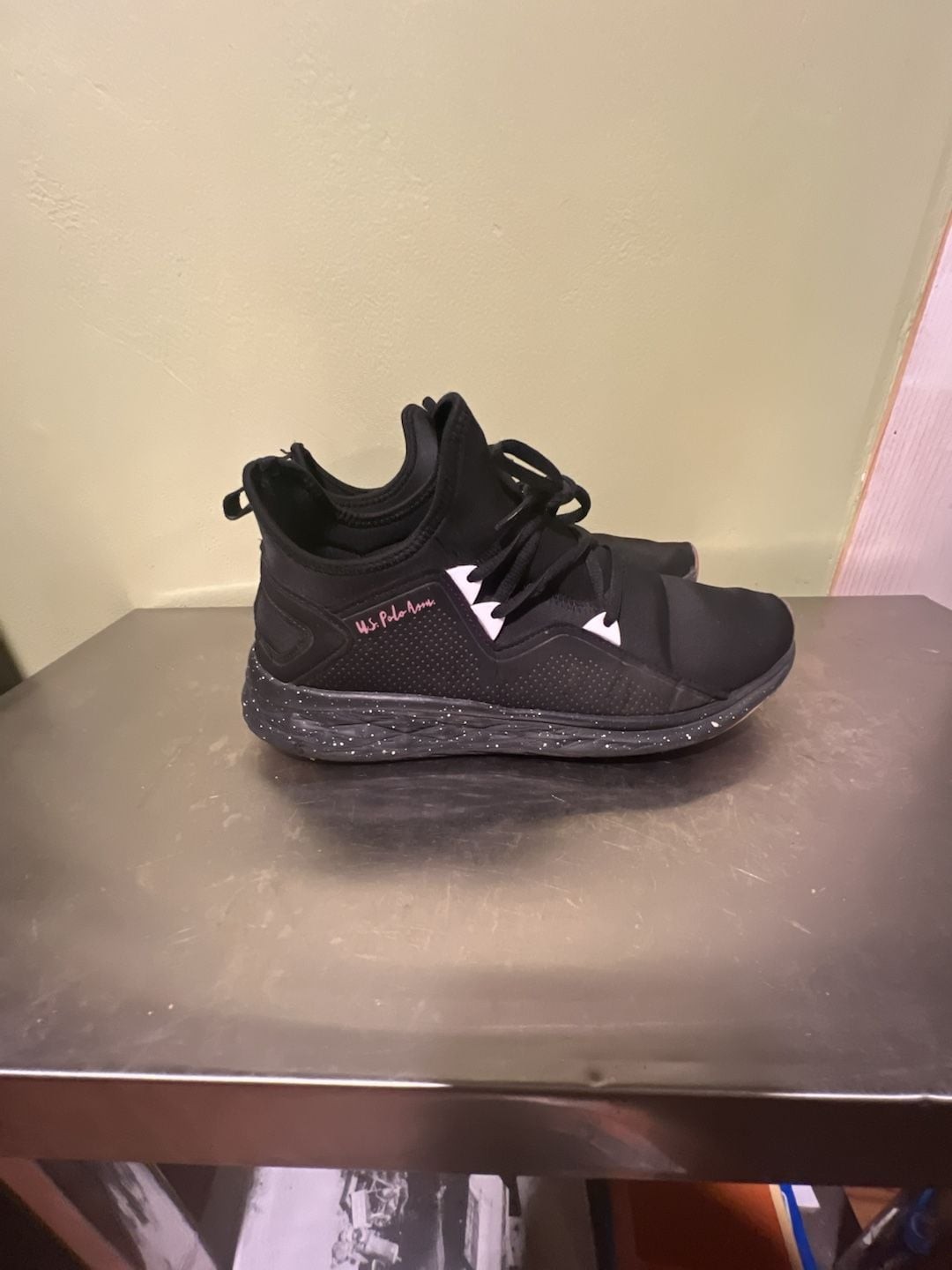 U.S. Polo Assn. Women’s Black Slip-On Sneakers
