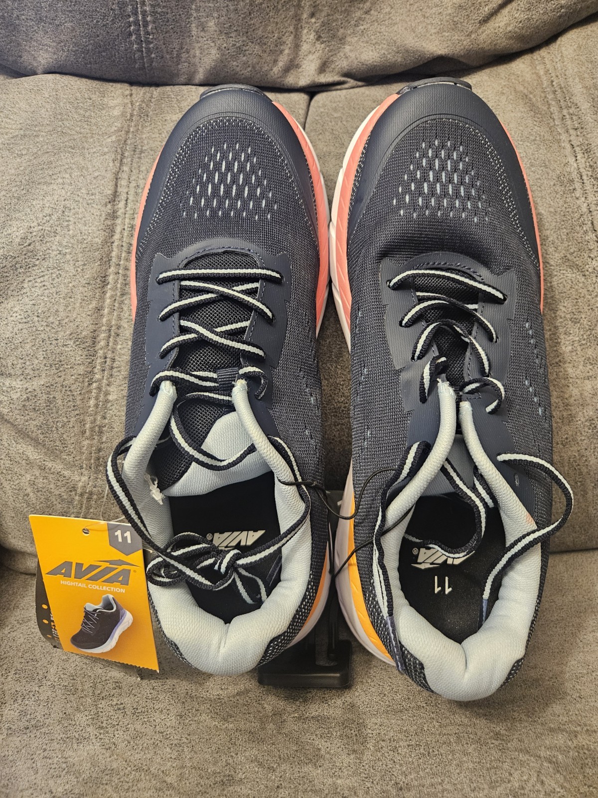 AVIA WOMENS HIGHTAIL SNEAKERS SHOES SIZE 11 LACE UP ATHLETIC SPORTS CASUAL K1