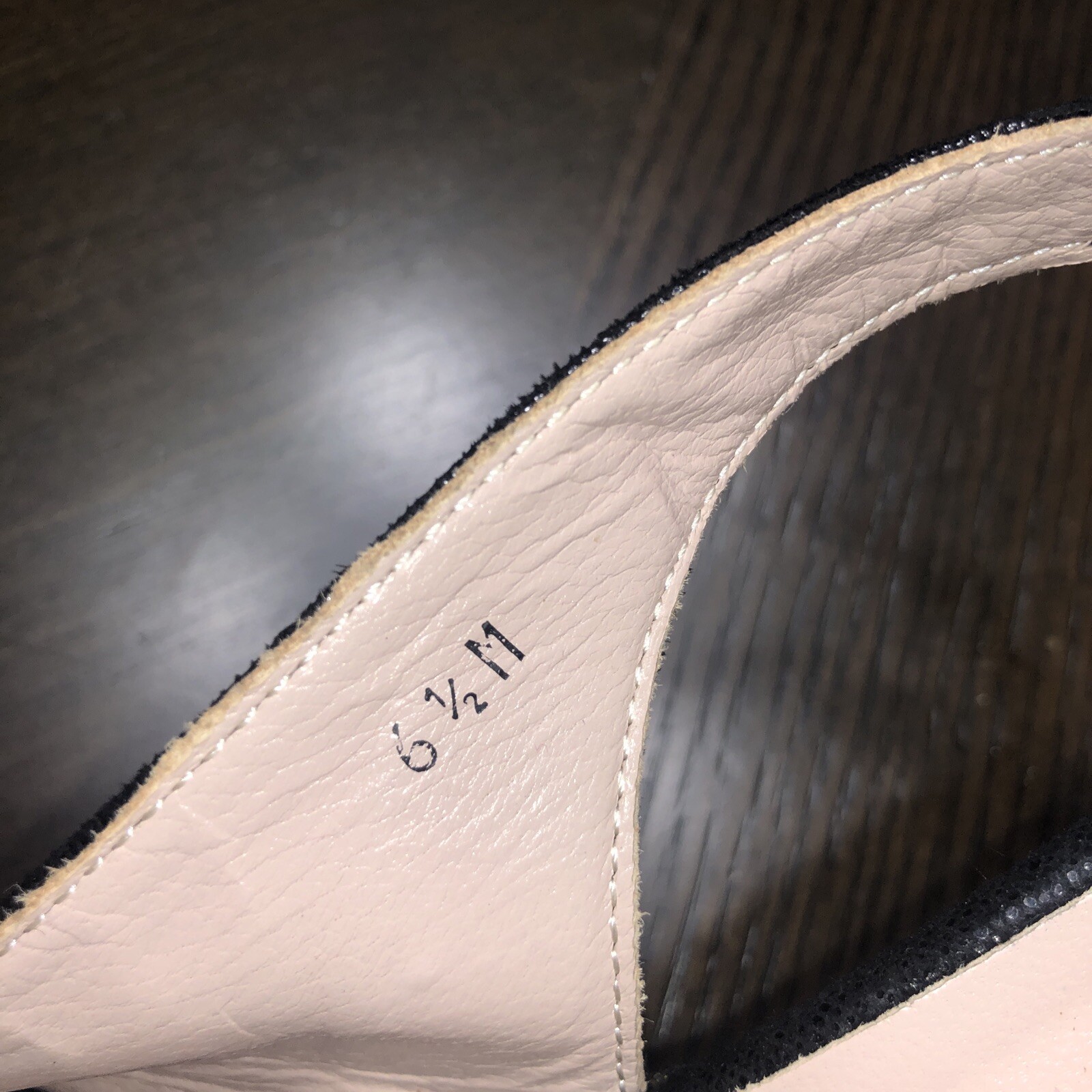 Sesto Meucci La Badia Firenze BLACK 6.5 WEDGE medium Pre-OWNED