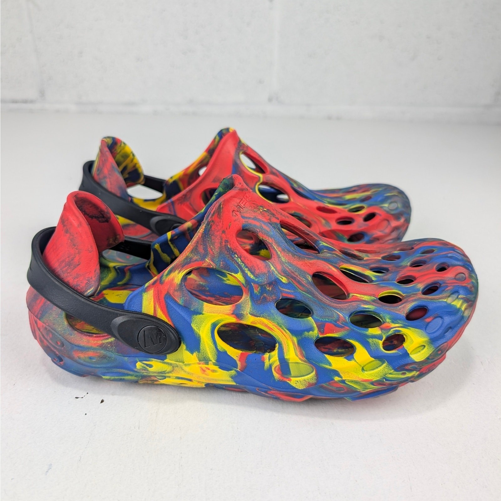 Merrell Women’s 6 Youth 4-4.5 Hydro Moc Rainbow Sandals