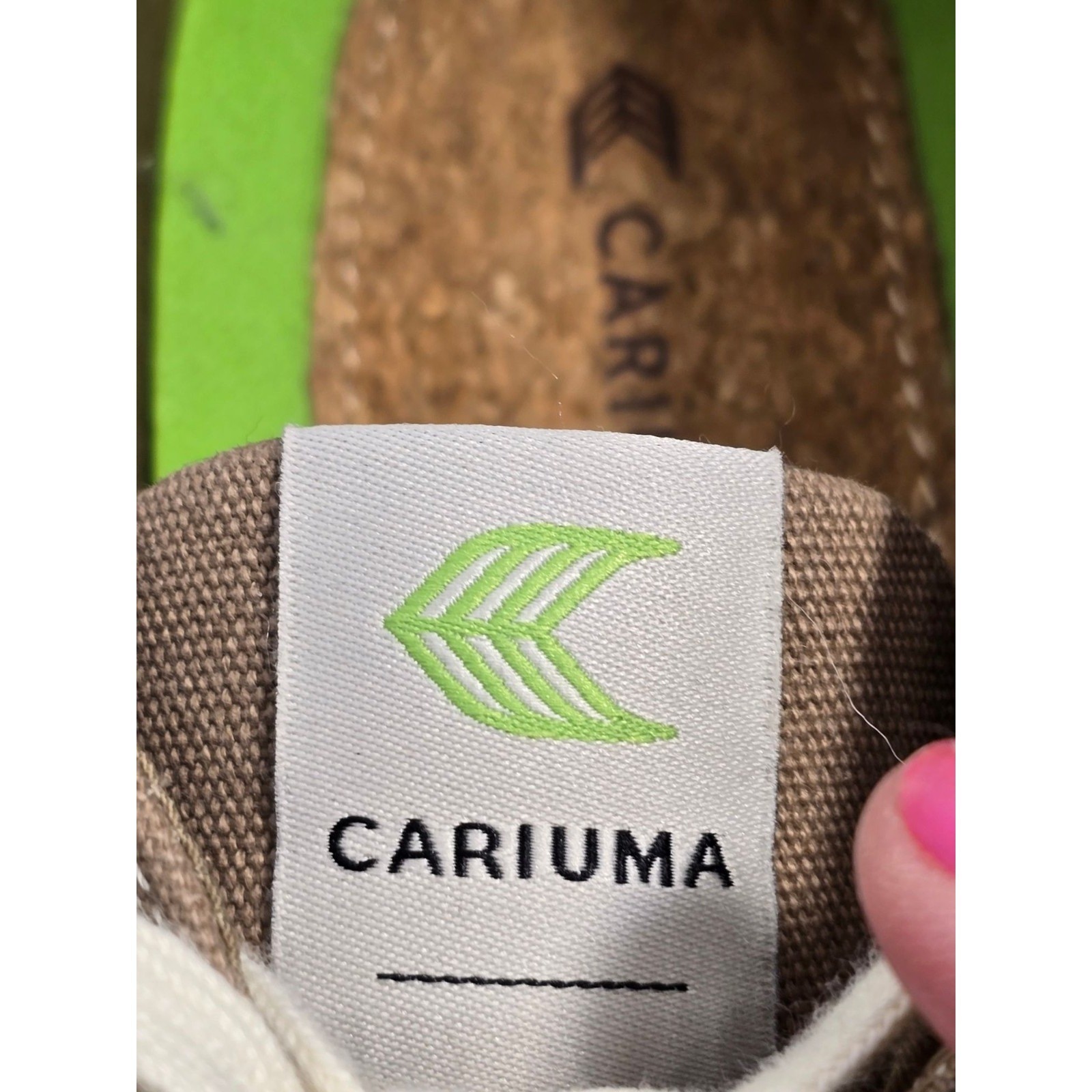 Cariuma OCA Low Sneaker Mens 6.5 Womens 8 Sustainable Eco Friendly Shoes NEW Tan