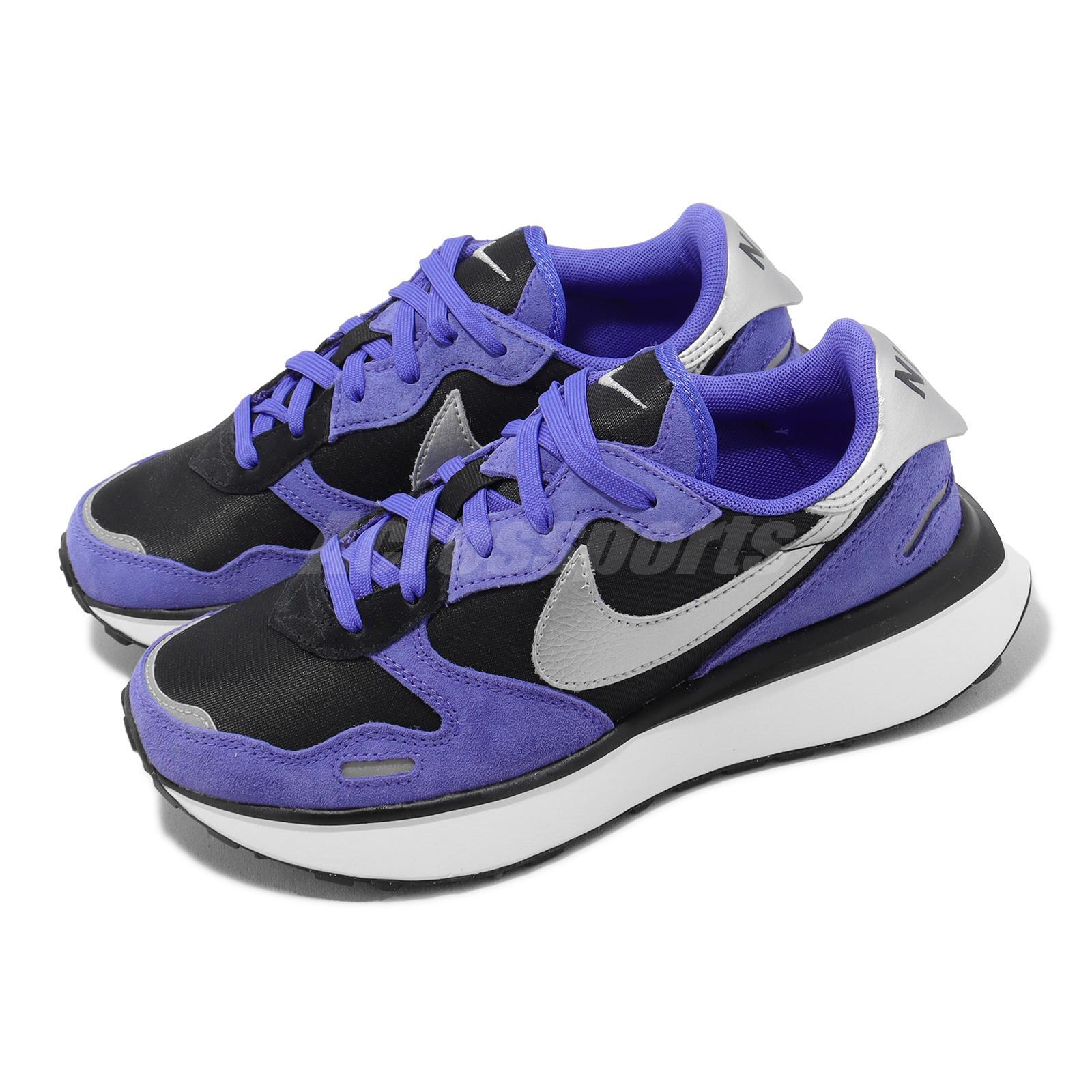 Nike Wmns Phoenix Waffle Persian Violet Metallic Silver Women Casual FD2196-500