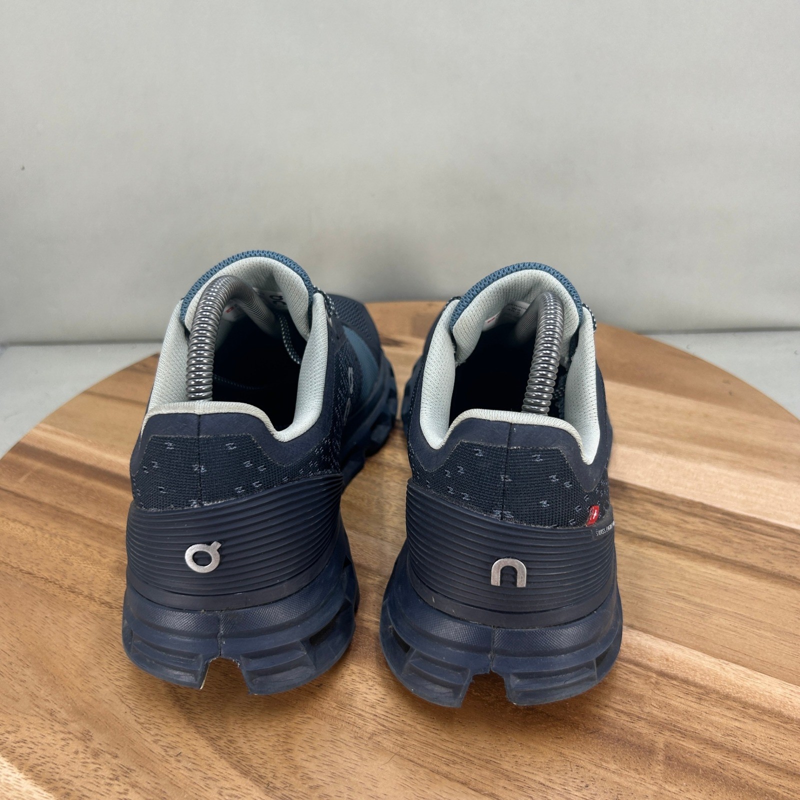 On Cloud Cloudflyer Running Shoes Womens 9 Navy Blue Swiss Engineering Sneaker