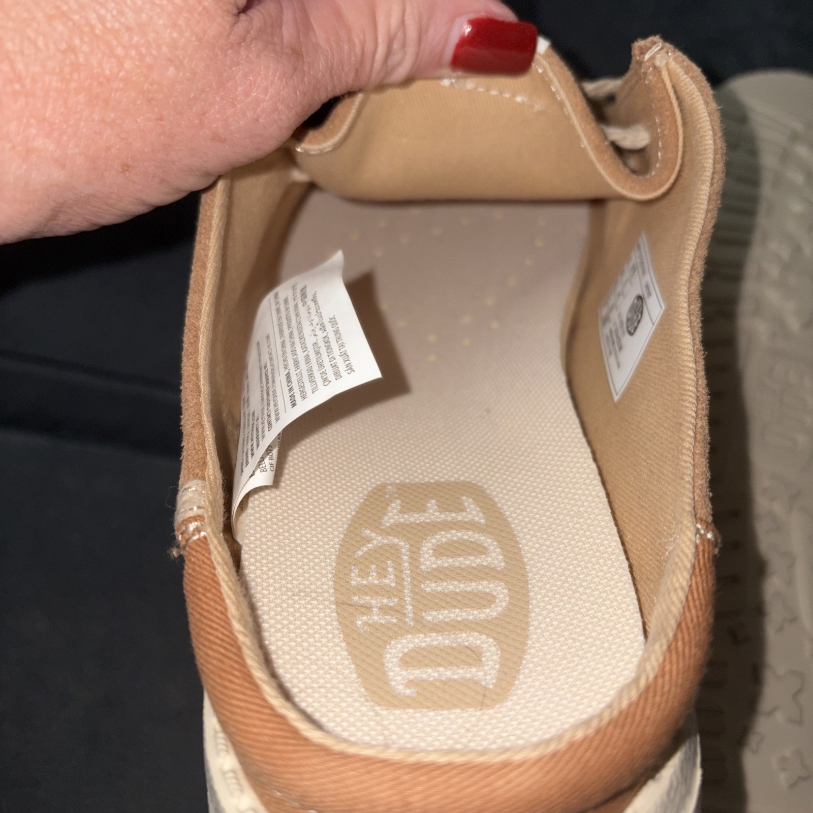 Hey Dude Clogs Size W10
