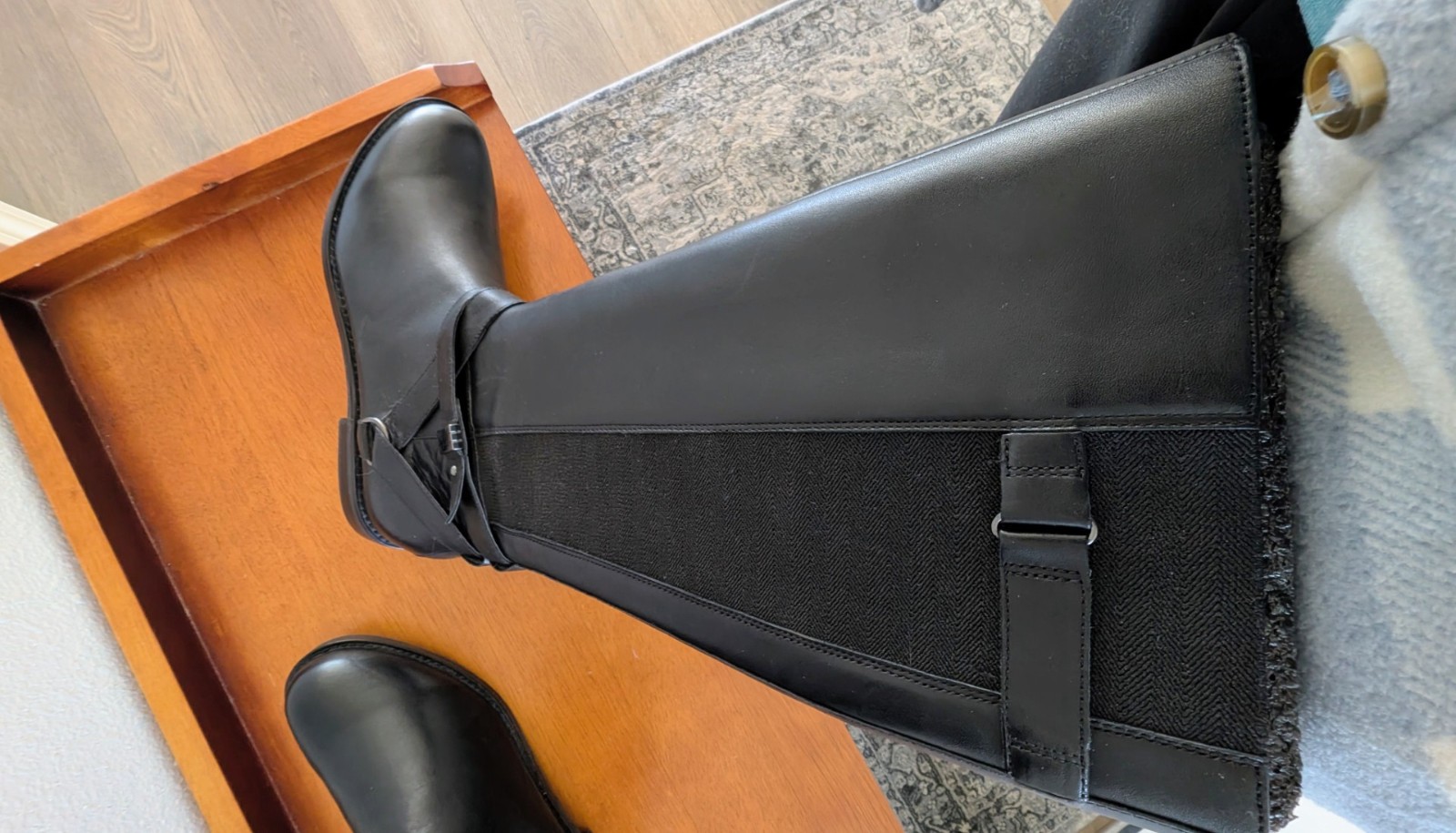 Abeo Women’s Size 10N Tall «Yarrow» Side-Zip Boots- Black, Excellent Condition!