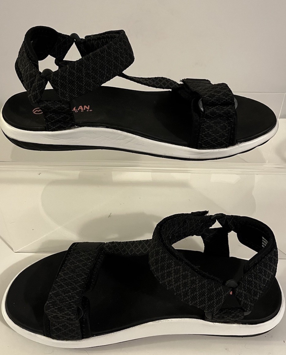 Magellan Outdoors Adjustable Strap Sandals Water Resistant Size US 7 M Black