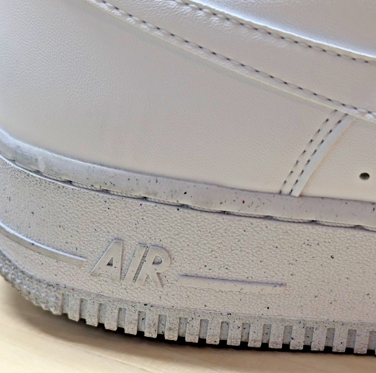 Nike Women’s Air Force 1 Low Next Nature DC9486-101 White Metallic Grey – Sz 9