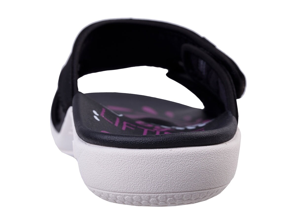 Women’s Spenco Black Kholo Slide Sandals Sz 8
