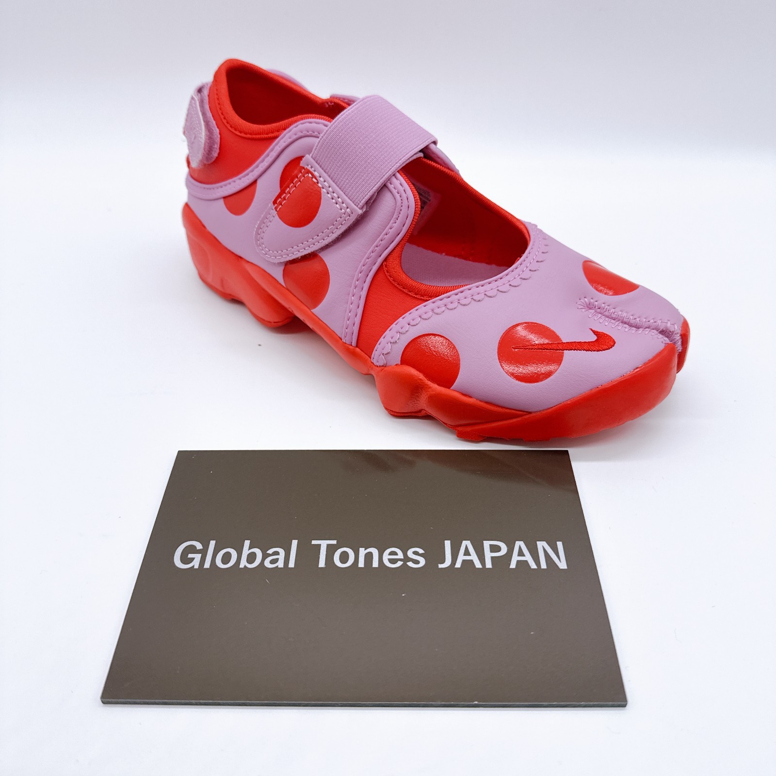 NIKE WMNS Air Rift IR1226-500 Polka Dot Light Magenta Crimson Women’s US 6-8