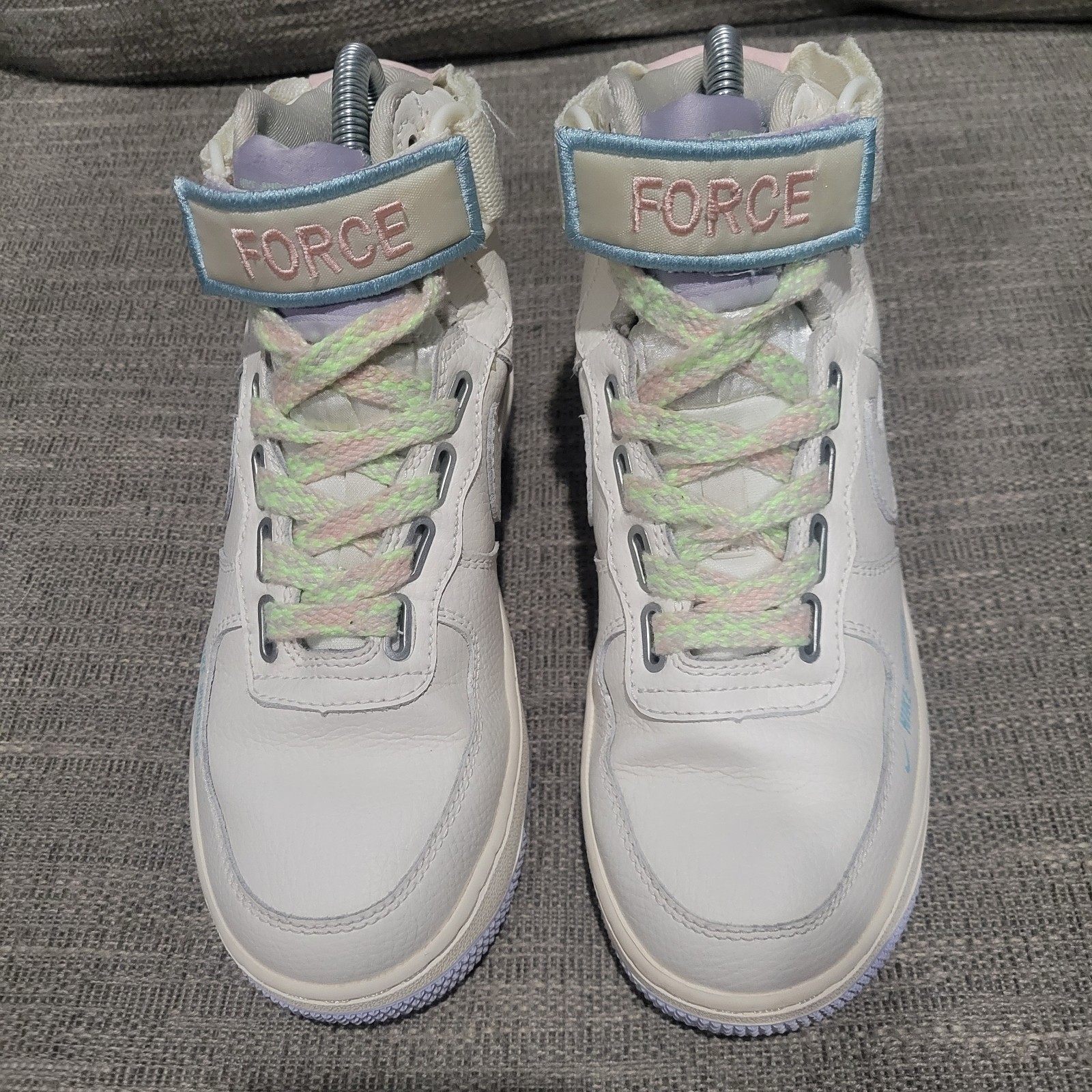 Nike Air Force 1 High Utility “Force i… CQ4810-111 Women’s Size 5 Off White