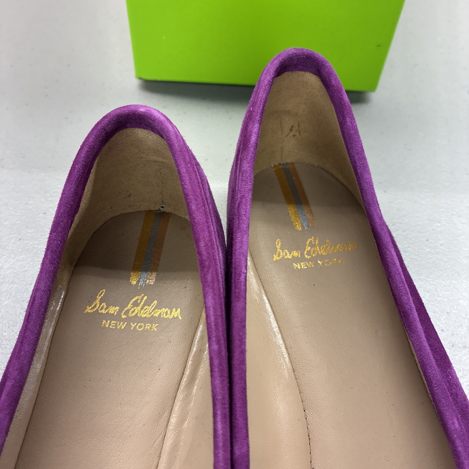 Sam Edelman Meadow Dark Orchid I5383L9500 Women’s Size 8.5 Medium New With Box