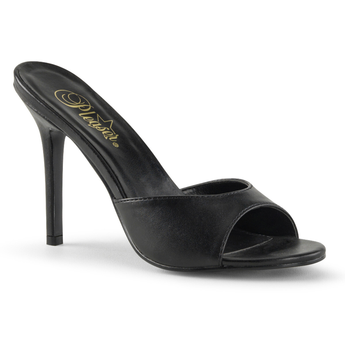 Black High Heels Peep Toe Drag Race Queen Pageant Ball Shoes All sizes 12 13 14