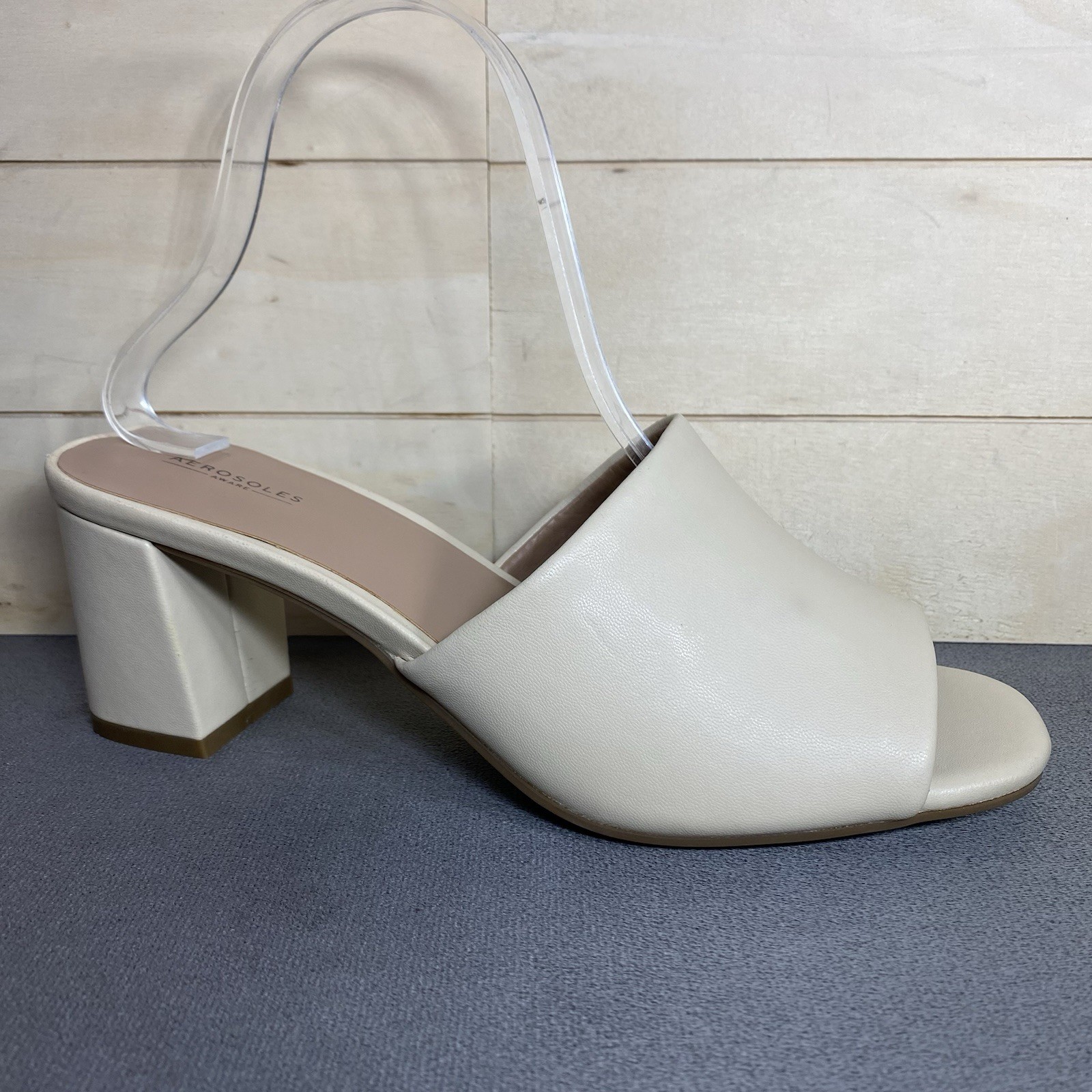 Aerosoles Aware Entree Pumps Heels Cream Women’s Size 8 M Shoes